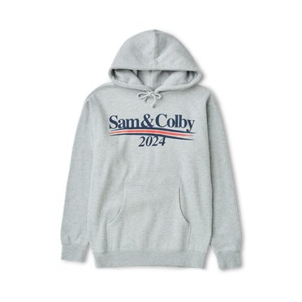 2024 Campaign Grey Hoodie - comfortable grey hoodie, ideal for casual and streetwear looks