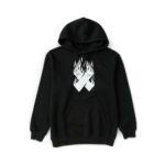 Autographed X Flames Hoodie - exclusive hoodie with autograph print, stylish and trendy