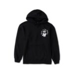 Beauty In The Mystery Black Hoodie - Image 2