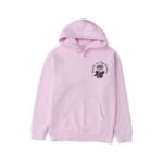 Beauty In The Mystery Light Pink Hoodie - light pink hoodie with unique graphic design, premium quality