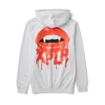 Fang White Hoodie - Image 2