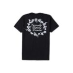Floral Note Black Tee - Image 2