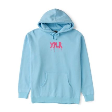Graffiti Aqua Hoodie