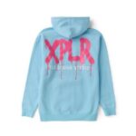 Graffiti Aqua Hoodie - Image 2
