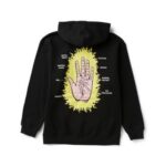 Palmistry Black Hoodie - Image 2