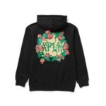 Skull Wreath Black Hoodie - Image 2