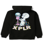 X Bubblegum Hoodie Black