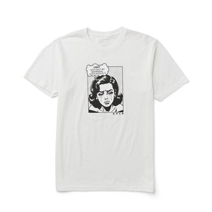 XPLR Boyfriend White T Shirt