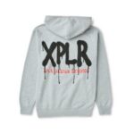 XPLR Grafitti Grey Hoodie - Image 2